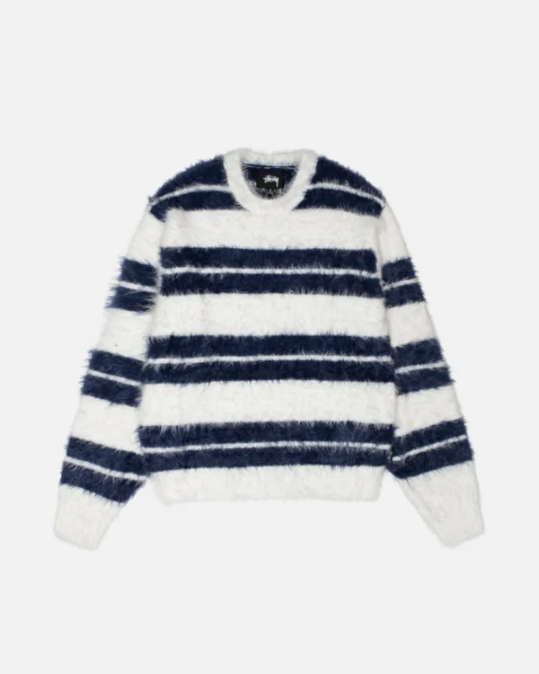 hairy-stripe-crew-sweater-ivory-navy-1