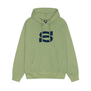 letter-man-hoodie-green