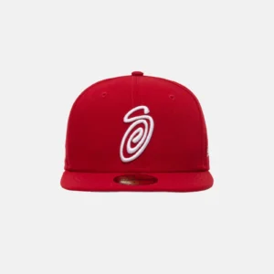 new-era-59fifty-curly-s-red