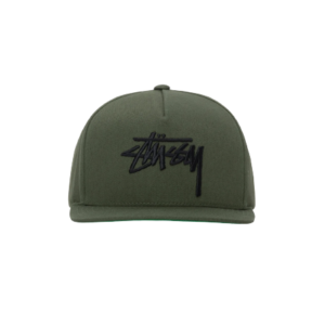 point-crown-big-stock-snapback-light-olive